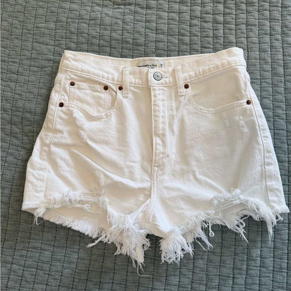 Abercrombie High Rise Mom Short